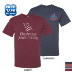 Photo 7 JERZEES® Dri-Power® Active 50/50 Performance Tee, Vintage Heathers