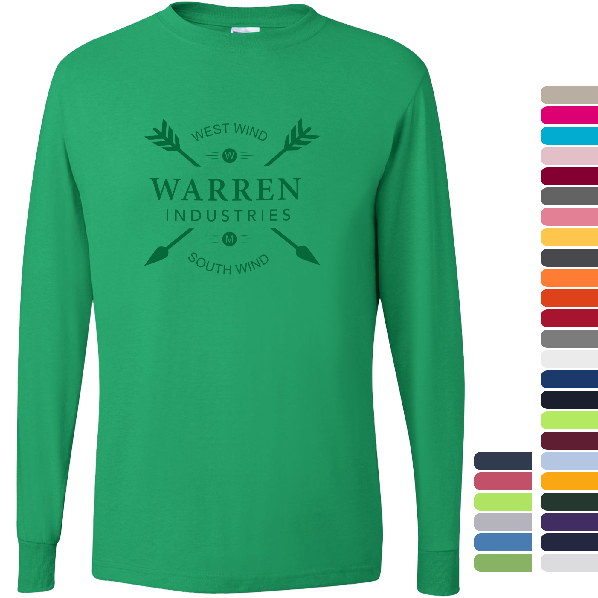 Product Photo 1 JERZEES® Dri-Power® Active 50/50 Unisex Long Sleeve Performance Tee