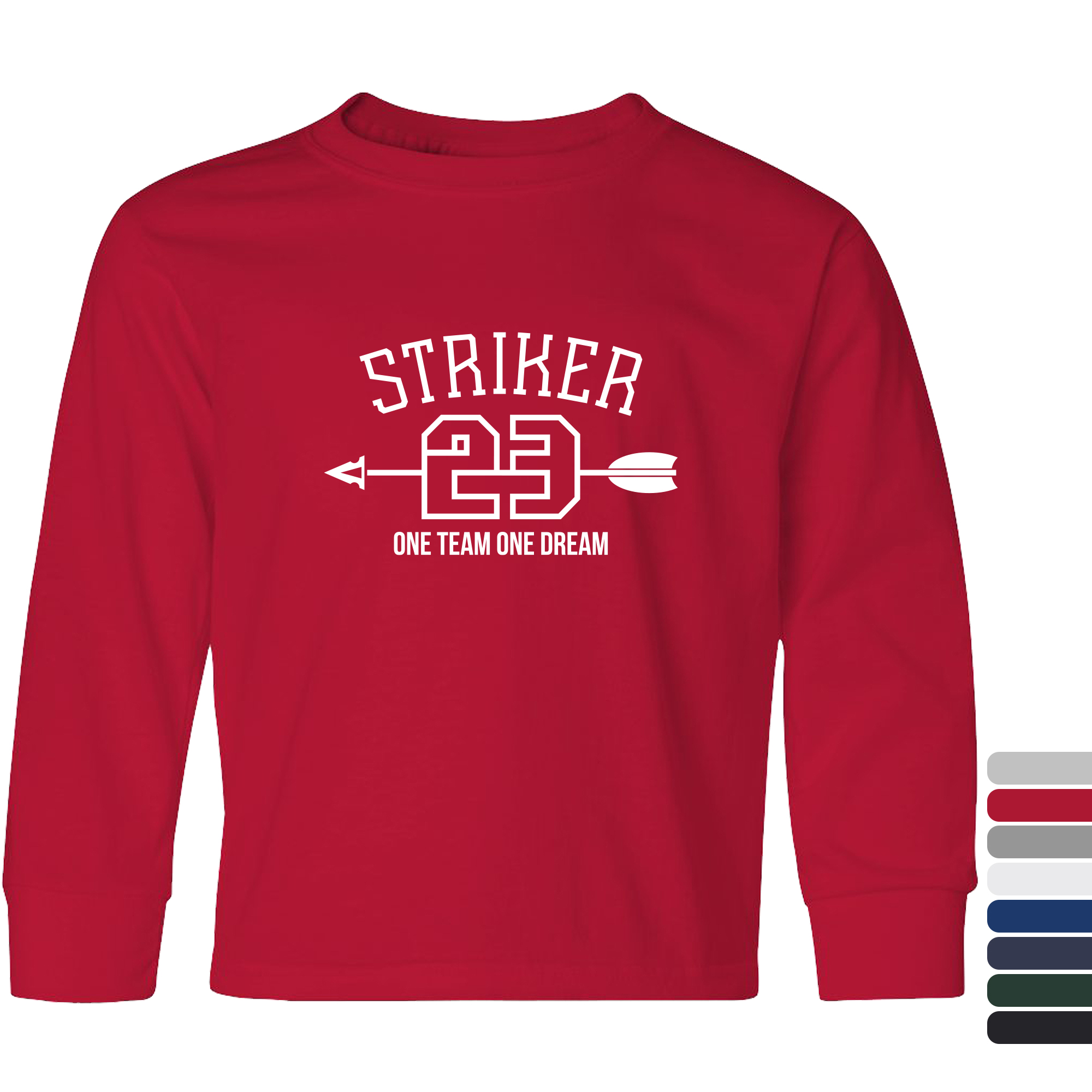 Product Photo 1 JERZEES® Dri-Power® Active 50/50 Youth Long Sleeve Performance Tee