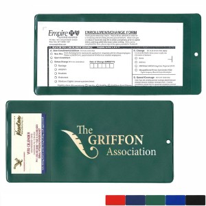 Large Vinyl Policy Holder Document Sleeve - MO1165