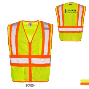 ML Kishigo® Ultra-Cool™ Mesh Contrasting Safety Vest - WJ3251