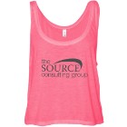 Photo 1 Bella + Canvas® Flowy Boxy Ladies' Neon Tank