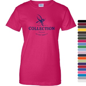 Gildan® Ultra Cotton™ 100% Cotton Ladies' Tee - WJ2352