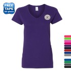 Photo 2 Gildan® Heavy Cotton™ 100% Cotton Ladies' V Neck Tee