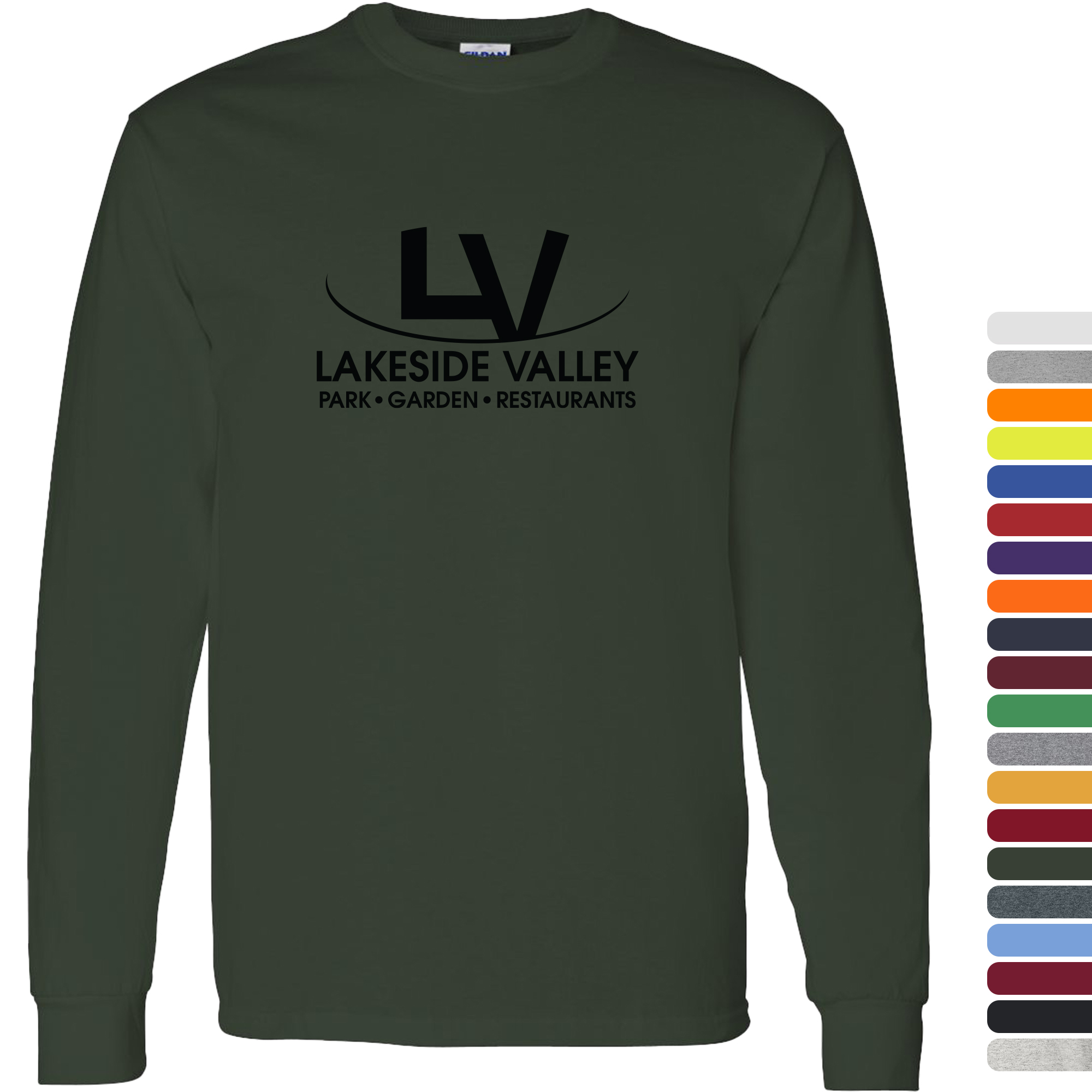 Product Photo 1 Gildan® Heavy Cotton™ 100% Cotton Unisex Long Sleeve Tee