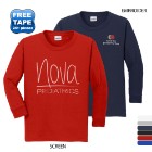 Photo 5 Gildan® Heavy Cotton™ 100% Cotton Youth Long Sleeve Tee