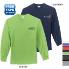 Photo 2 Port & Company® Essential Heavyweight 100% Cotton Men's Long Sleeve Pocket Tee
