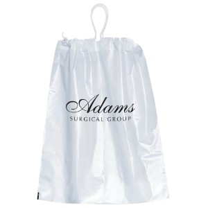 Cotton Drawstring Plastic Bag, 9-1/2" x 12" - BA2128