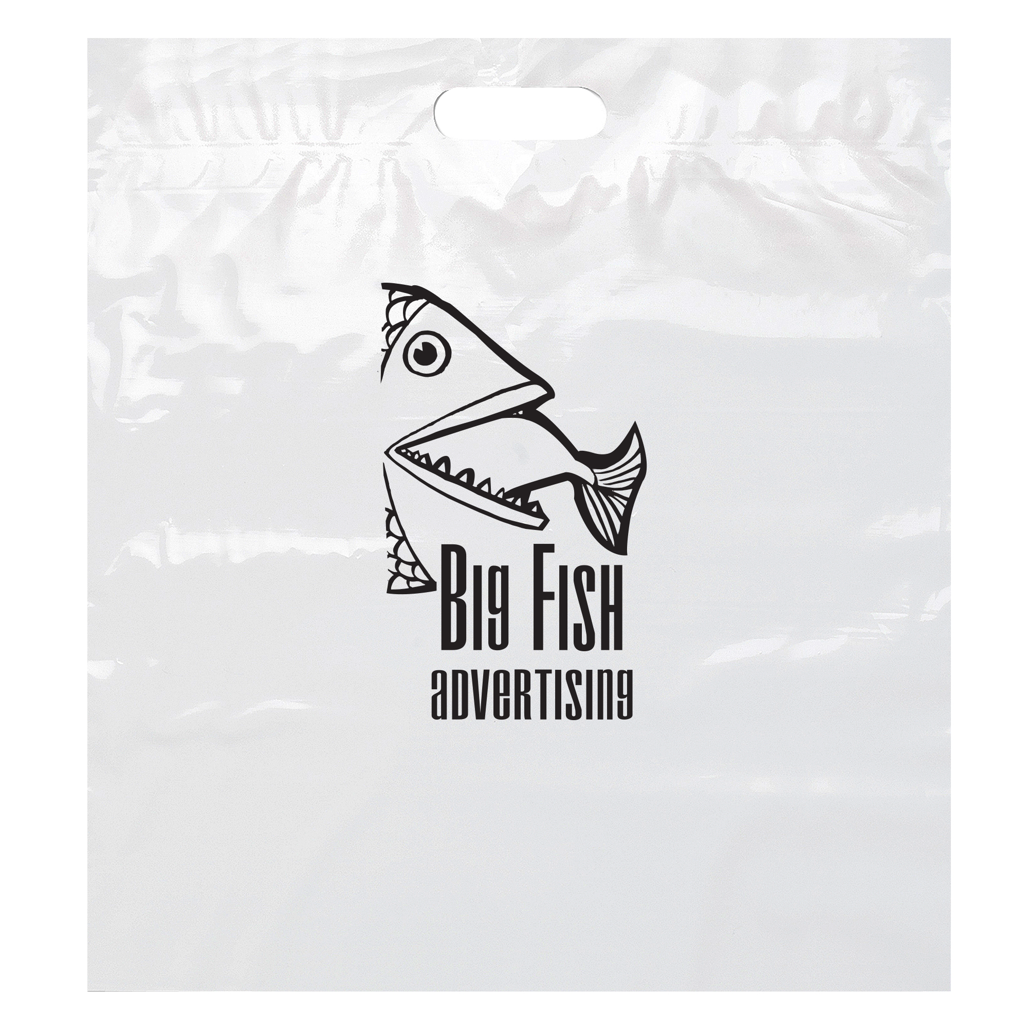 Product Photo 1 White Take Home Plastic Bag, 18" x 20"