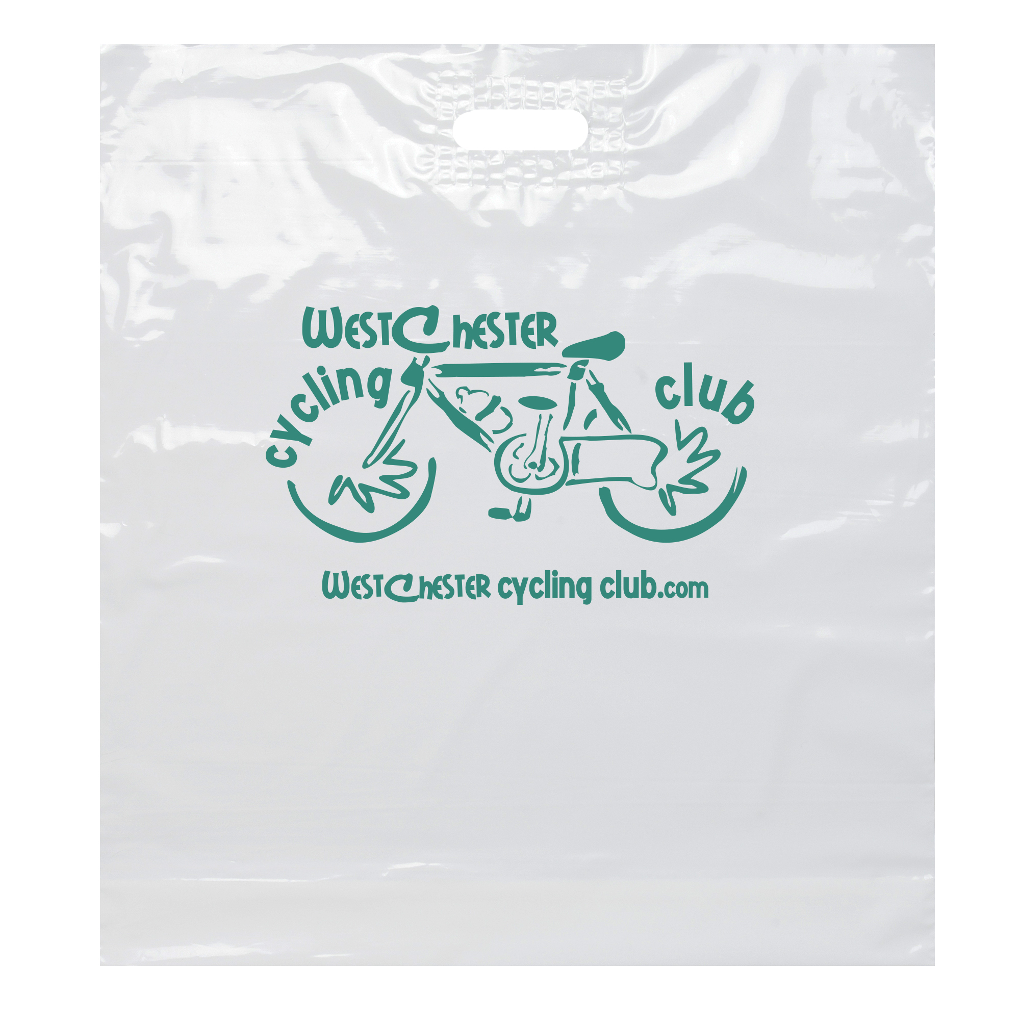 Product Photo 1 White Take Home Plastic Bag, 22" x 24"