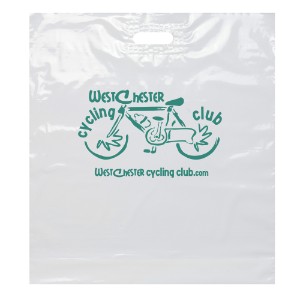 White Take Home Plastic Bag, 22" x 24" - BA2133