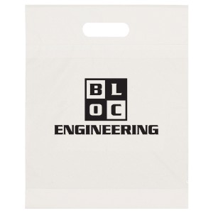 Eco Take Home Plastic Bag, 12" x 15" - BA2143
