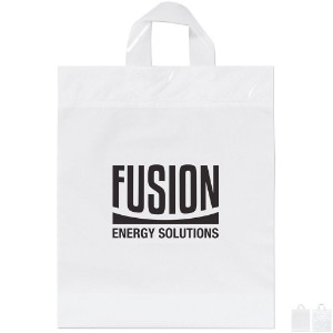 Plastic Grab Bag with Loop Handles, 13" x 15-1/2" - BA2150