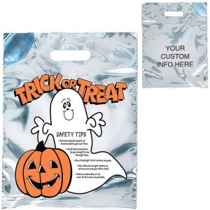 Reflective Halloween Ghost Bag, 11" x 15" - BA2155