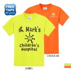 Photo 9 Port & Company® 50/50 Cotton/Poly Youth Tee, Safety Colors