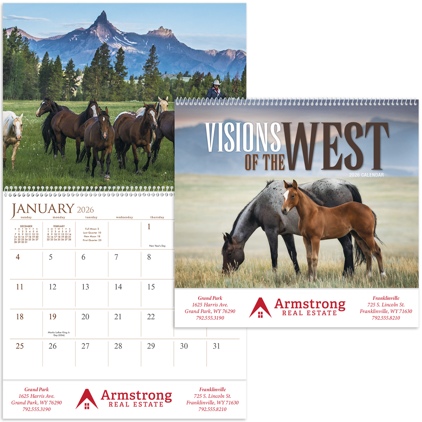 Product Photo 1 Visions of the West Calendar
