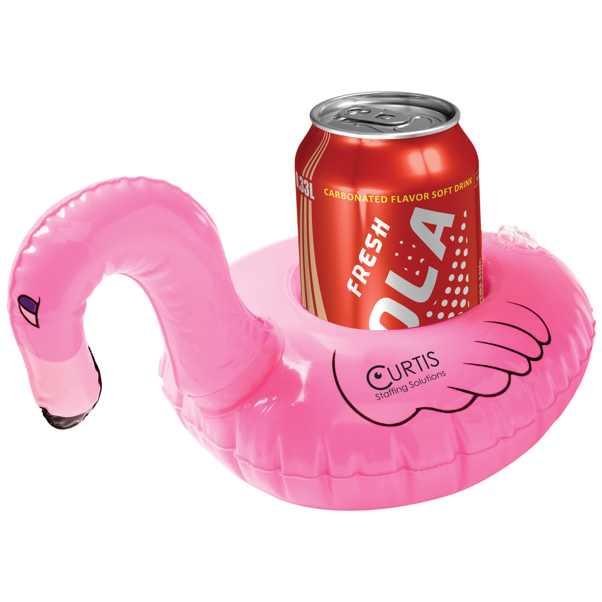 Product Photo 1 Inflatable Pink Flamingo Beverage Coaster