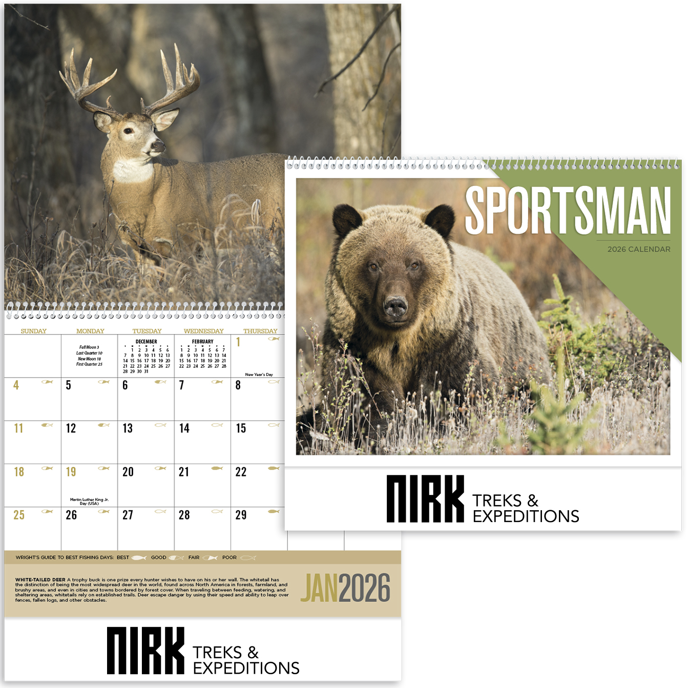 Product Photo 1 Sportsman Wall Calendar