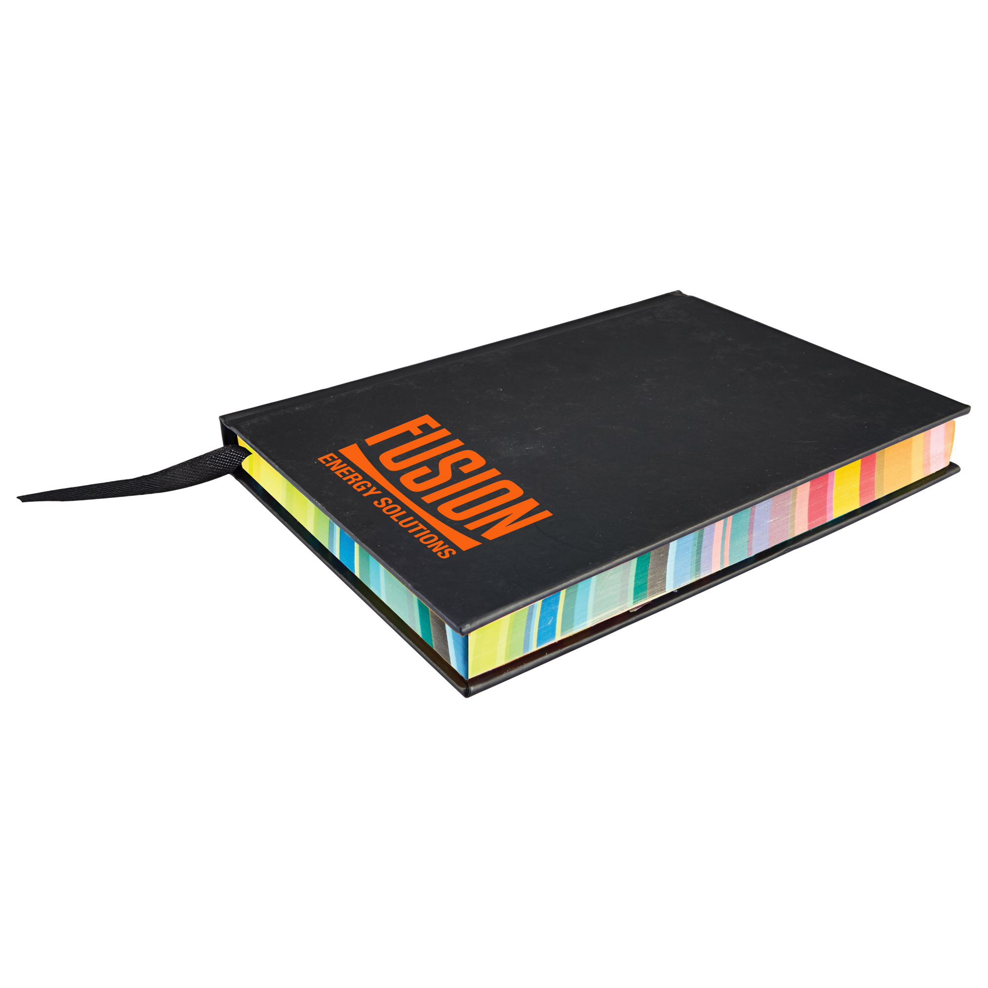Product Photo 1 Spectrum Notebook w/Rainbow Edge Pages, 4-1/2" x 5-3/4"