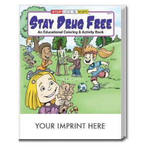 Stay Drug Free Coloring & Activity Book - CLB470