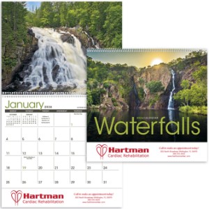 Waterfalls Wall Calendar - TR1316