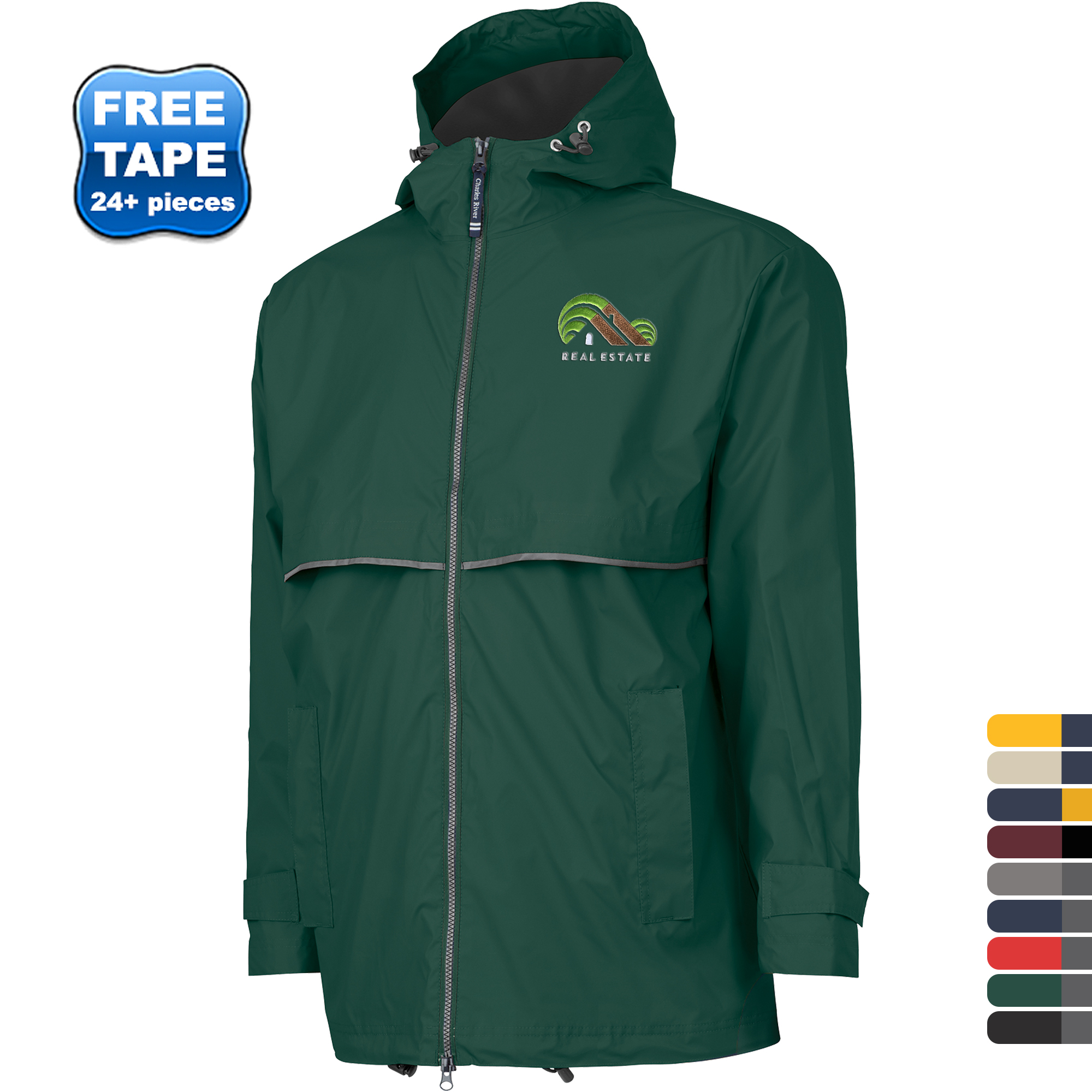 Product Photo 1 Charles River® New Englander Men's Rain Jacket