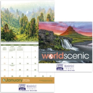 World Scenic Calendar - TR1318