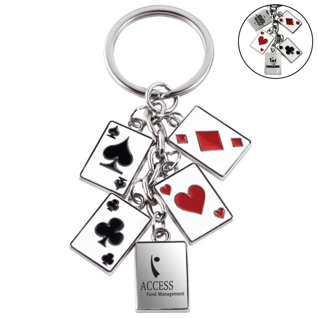 Product Photo 1 Playing Card Keychain