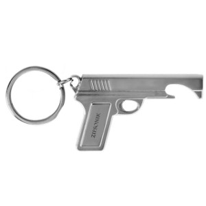 Gun Bottle Opener Keychain - MY4024