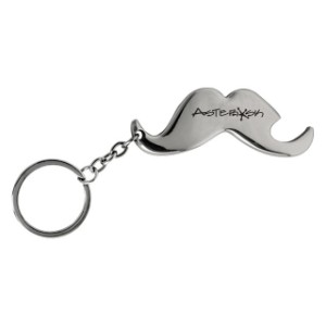 Mustache Bottle Opener Keychain - MY4025