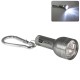 Flashlight w/Metal Carabiner and 6 LEDs