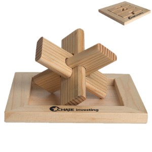 Wooden Star Puzzle - AF1051