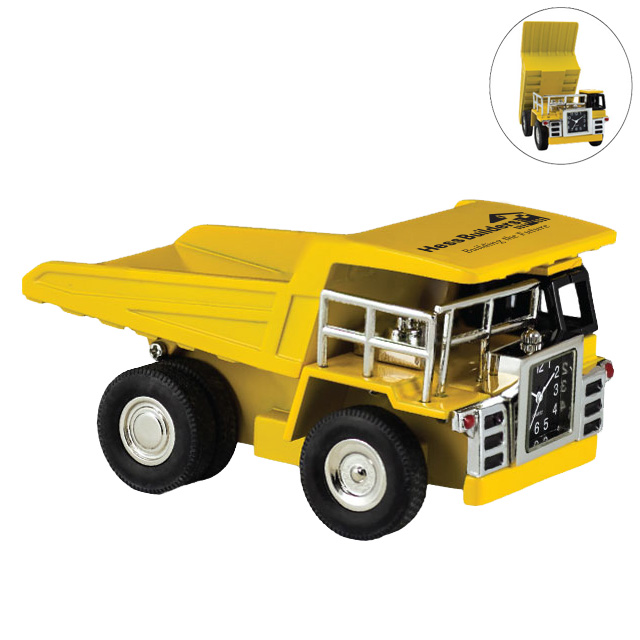Product Photo 1 Yellow Dump Truck Clock
