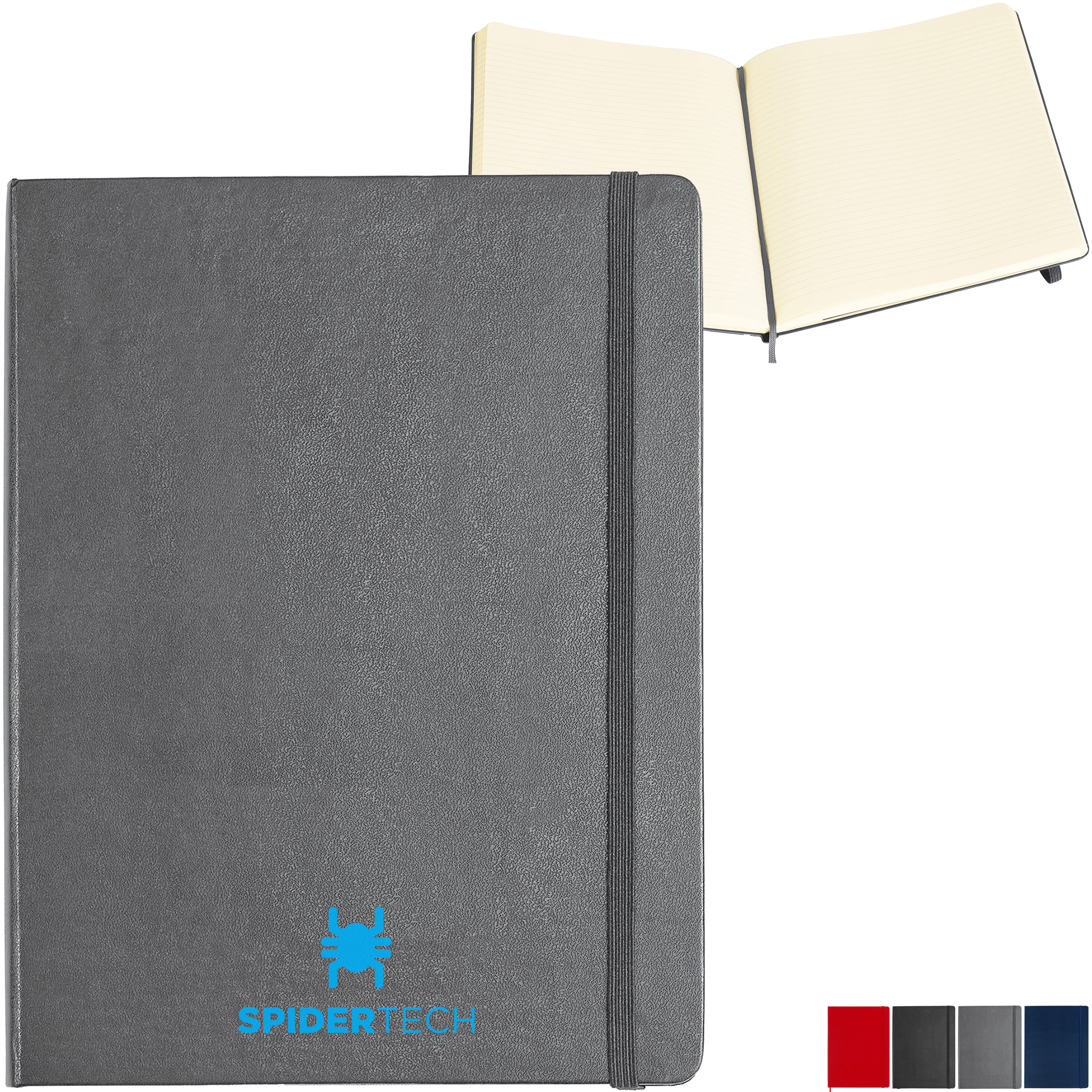 Product Photo 1 Moleskine® Hard Cover Ruled Extra Large Notebook, 7-1/2" x 9-3/4"