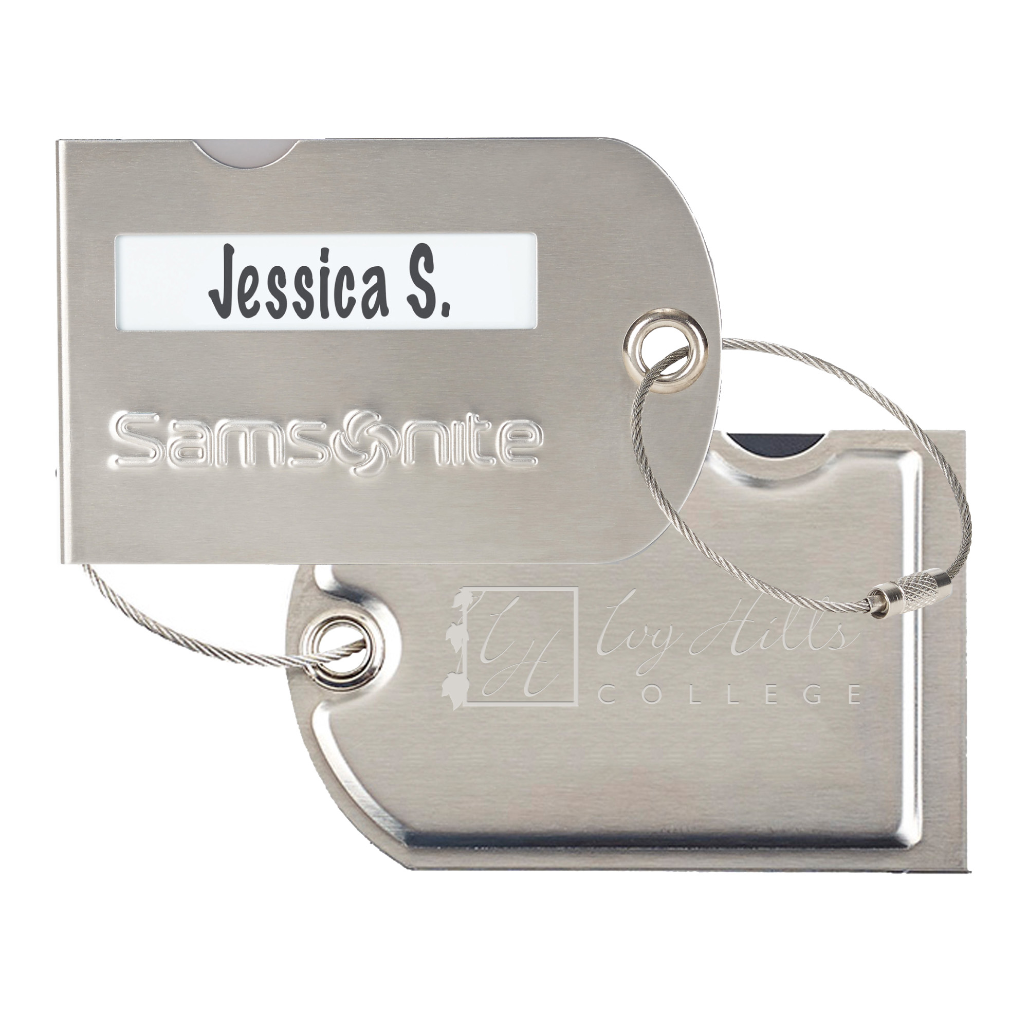 Product Photo 1 Samsonite Metal Luggage Tag