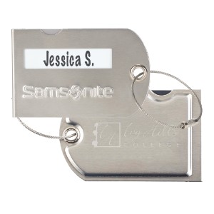 Samsonite Metal Luggage Tag - GM2634