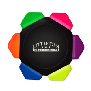 Crayo-Craze® 6-Color Neon Crayon Wheels - LK4001