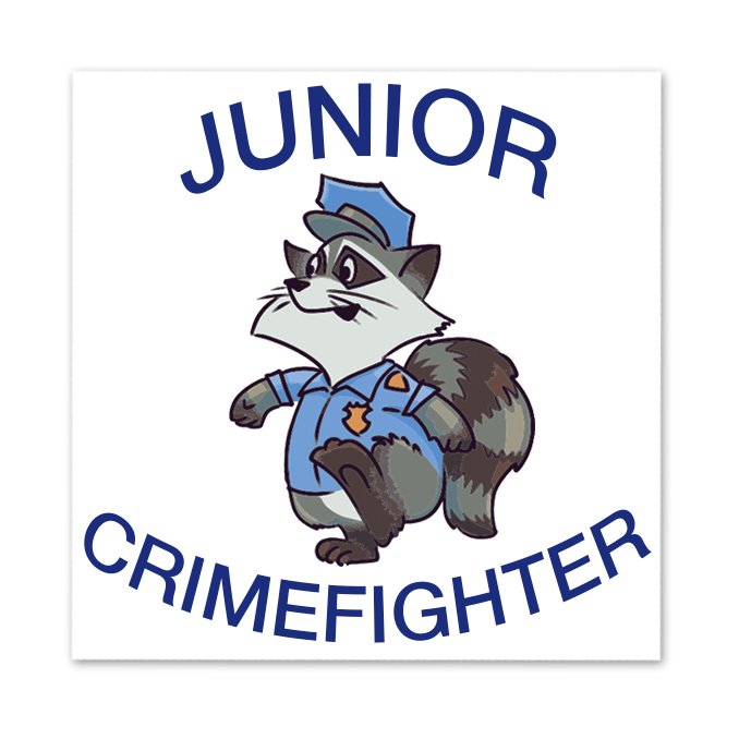 Product Photo 1 Junior Crimefighter Temporary Tattoo, Stock