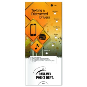 Texting & Distracted Drivers Pocket Slider™ - BF2485