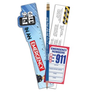 Dial 911 Police Teaching Aid Kit, Stock - TAK501