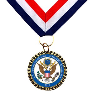 Die Cast Medal with Neck Ribbon - EM1175