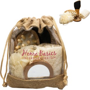 Jute Bath & Spa Accessory Kit - VA1575