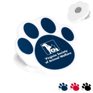 Paw Print Magnetic Clip - FP3602
