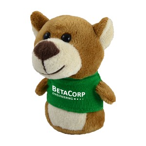 Shorties Plush Bear, 4" - VT4908