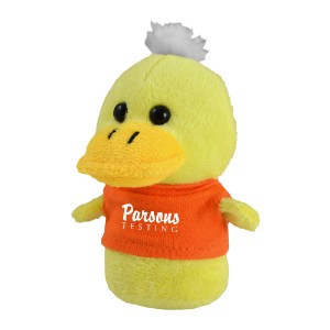 Shorties Plush Duck, 4" - VT4910
