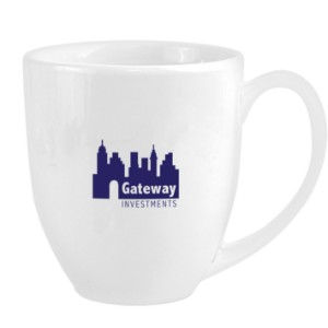 Bistro Ceramic Mug, 16oz. - White - XP1096