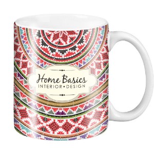 Classic C-Shaped Handle Ceramic Mug, 11oz. - XP1080