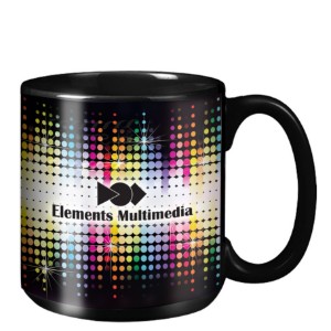 Super Size Ceramic Black Mug, 20oz. - XP1100