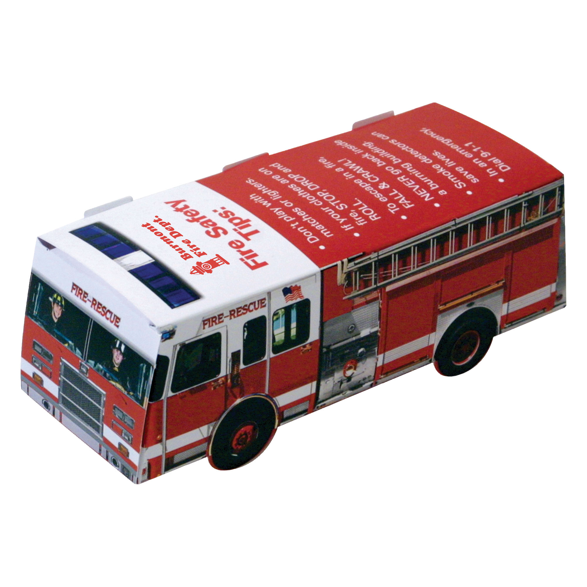 Product Photo 1 Pop-Up Fire Truck, Full Color