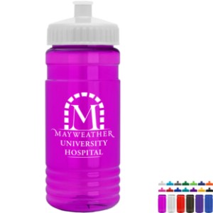 Groove Tritan™ Transparent Sports Bottle, 20oz. - Push Pull Lid - GY3075